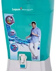 LIVPURE Brahma Neo 24 L Gravity Based Water Purifier  (Sea Green)