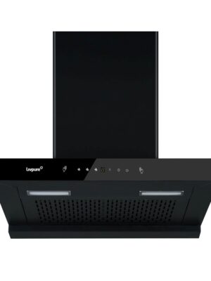Evora-75 Auto Clean Wall Mounted Chimney  (Black 1350 CMH)