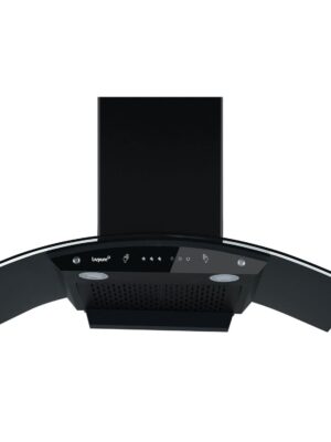Swift-90 Auto Clean Wall Mounted Chimney  (Black 1400 CMH)