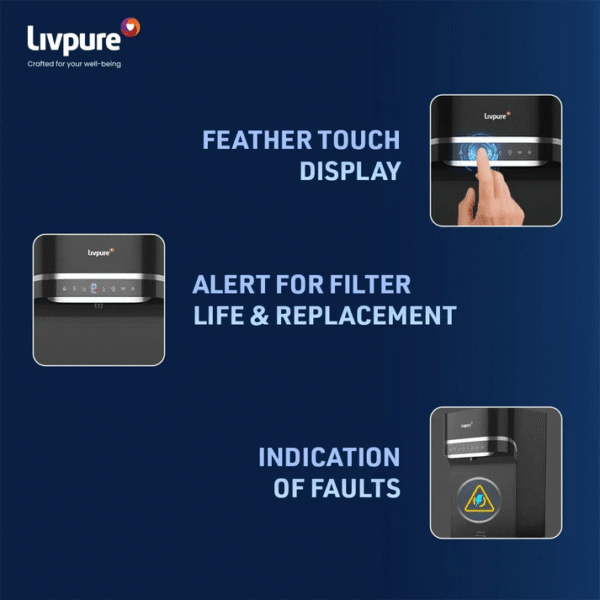 Livpure Sereno RO + UV + UF + Copper with Stainless Steel Tank Water Purifier